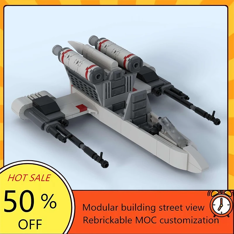 

293PCS Popular Space War Movie Model MOC Building Bricks Spaceship Modular Technology Gifts Holiday Assemble Children Toy Suit