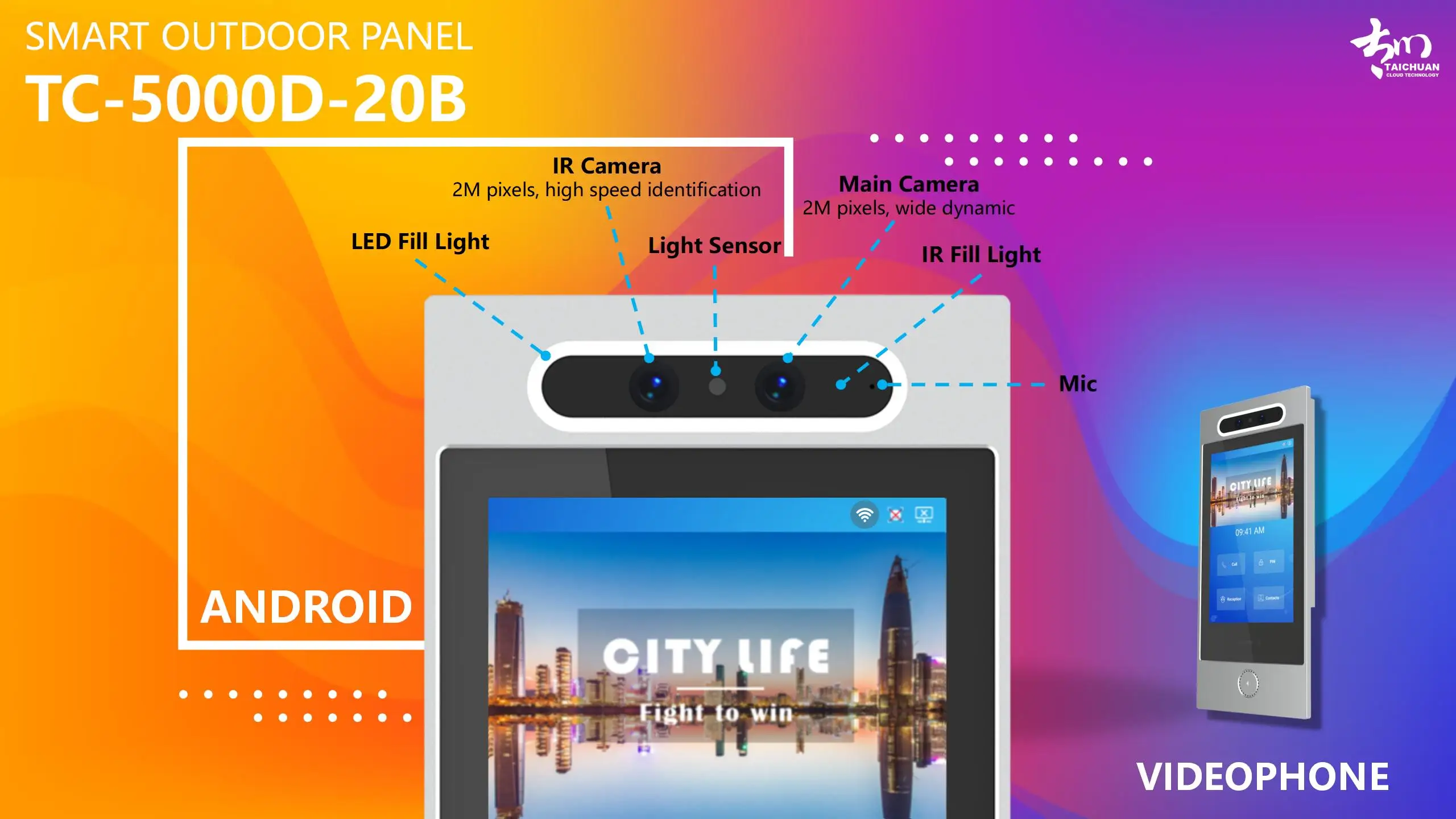 4G LTE باب الهاتف SIP الاتصال الداخلي 10 بوصة تعمل باللمس التعرف على الوجه POE مدخل لوحة للشقق المتعددة GSM الاتصال الداخلي