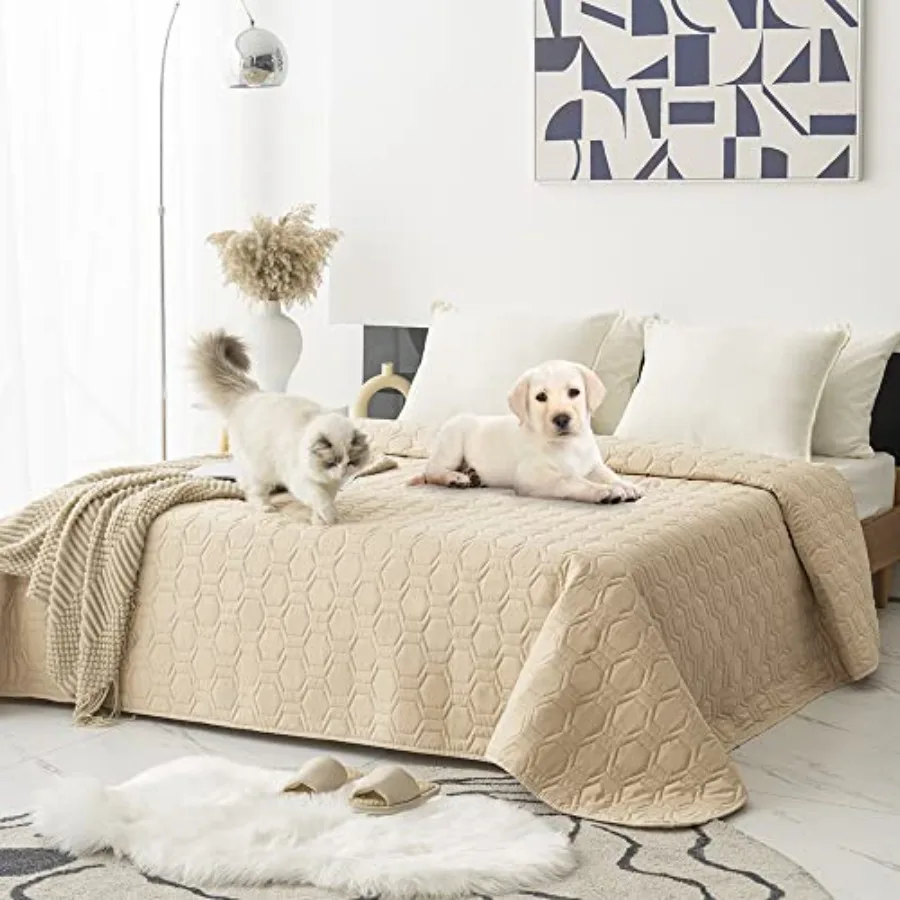

Waterproof and Non-Slip Dog Bed Cover and Pet Blanket Sofa Pet Bed Mat car Incontinence Mattress Protectors Furniture Couch Cov