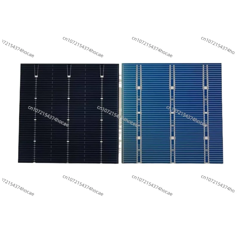 Solar cell monocrystalline silicon high conversion efficiency 23% double-sided grade A 52mm x 52mm