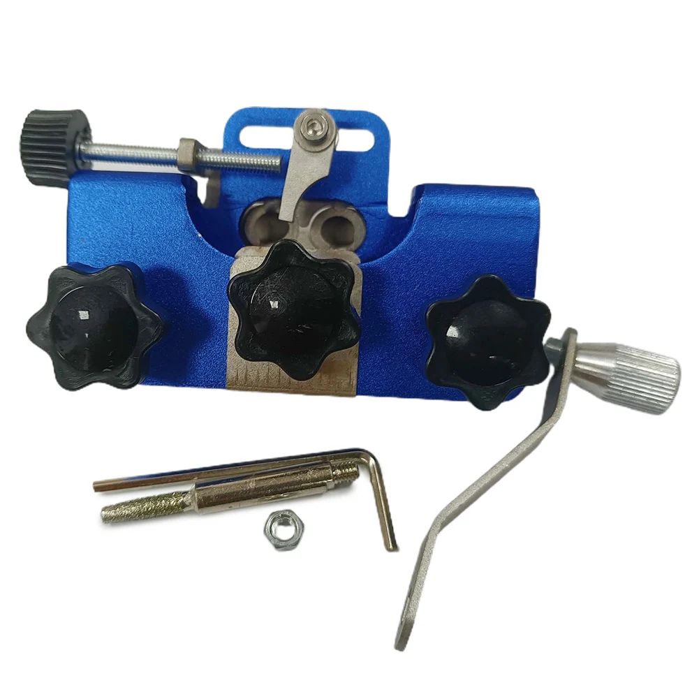 Chain Clamp Versatile Chainsaw Chain Sharpener Tool with Multiple Sharpening Heads for Fast and Easy Sharpening