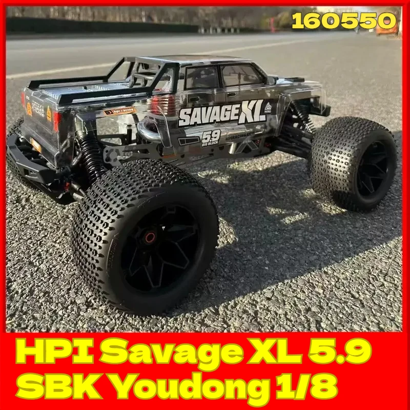 

Hpi Racing Rc Nitro Engine Off-Road Monster Truck 1/8 Scale 4x4 5.9cc Savage Xl Sbk Self-Build Kit For Racing Enthusiasts