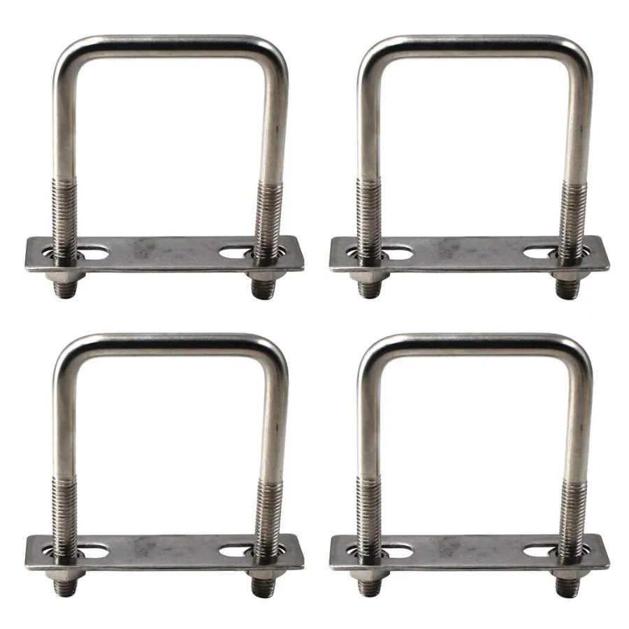 

Квадратный U-образный болт M6x20x45 мм, нержавеющая сталь 304, U-образный болт, упаковка из 4 шт.