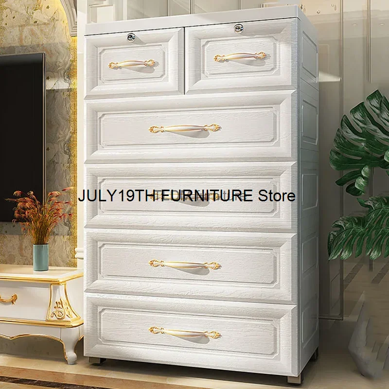 Storage Cabinet Wardrobe Cupboard Clothes Chest Organizer Modular Wardrobes Baby Plastic Drawer Armarios Bedroom Furniture