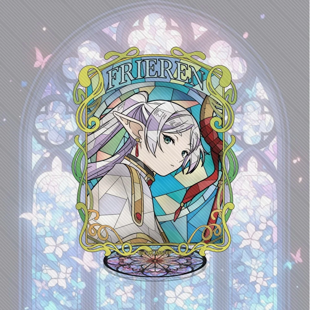 15CM Charm Anime Journey's End Frieren at the Funeral Acrylic Stand Model Cosplay Characters Ornament Accessories Goods Gifts
