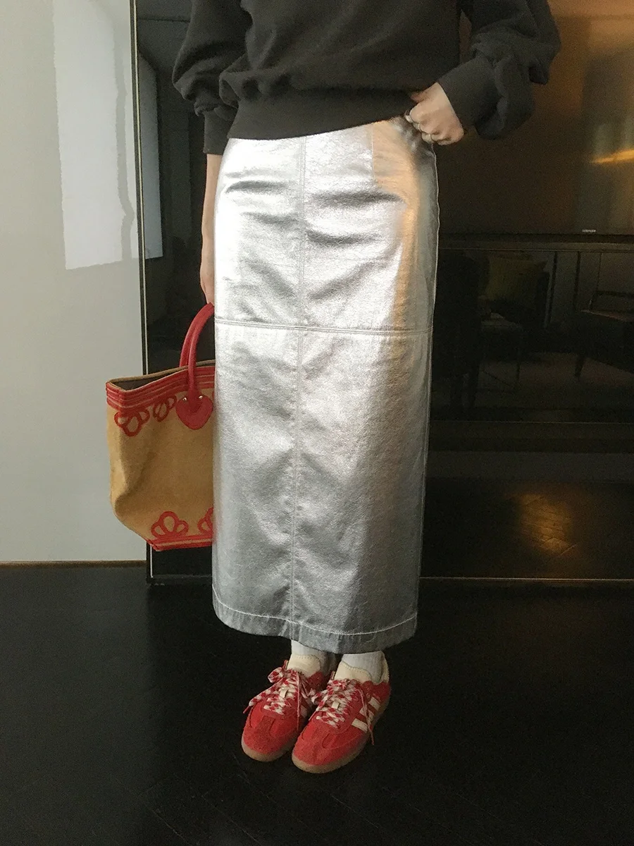 

Sli High Waist Dr MONA TrendyStreet SleSpring CollectionPolyester FiberGenteelLadylike Fene Faionable