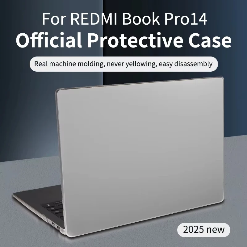 Laptop Hard Case for 2025 / 2024 Xiaomi REDMI Book Pro 14 / 16 Inch Matte Protective Shell Anti-Scratch Cover