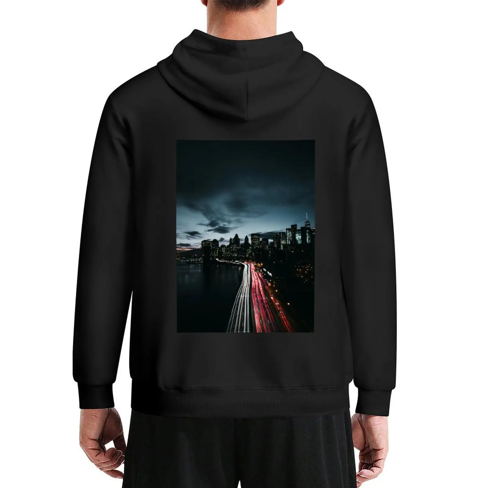 

Rush Hour Hoodie men's clothing male clothes blouse korean style clothes men's hoodies