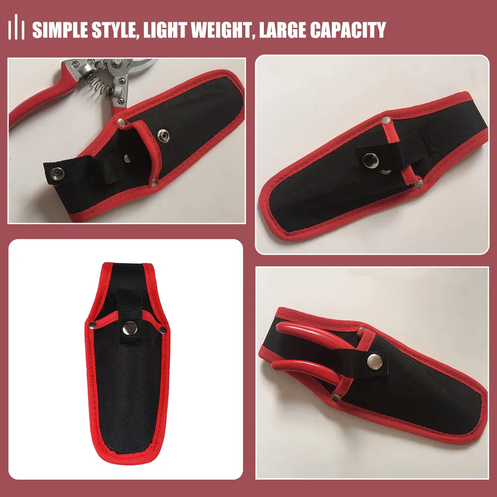 2Pcs Canvas Scissor Covers for Garden Pruners – Portable Holster for Pruning Shears, Pliers & Pincers