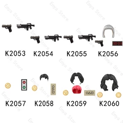 KDL808 Hot TV Movie Round Six Game Action Figures Buliding Blocks Accessories Heads Mask Kids Educational Toys Birthday Gifts