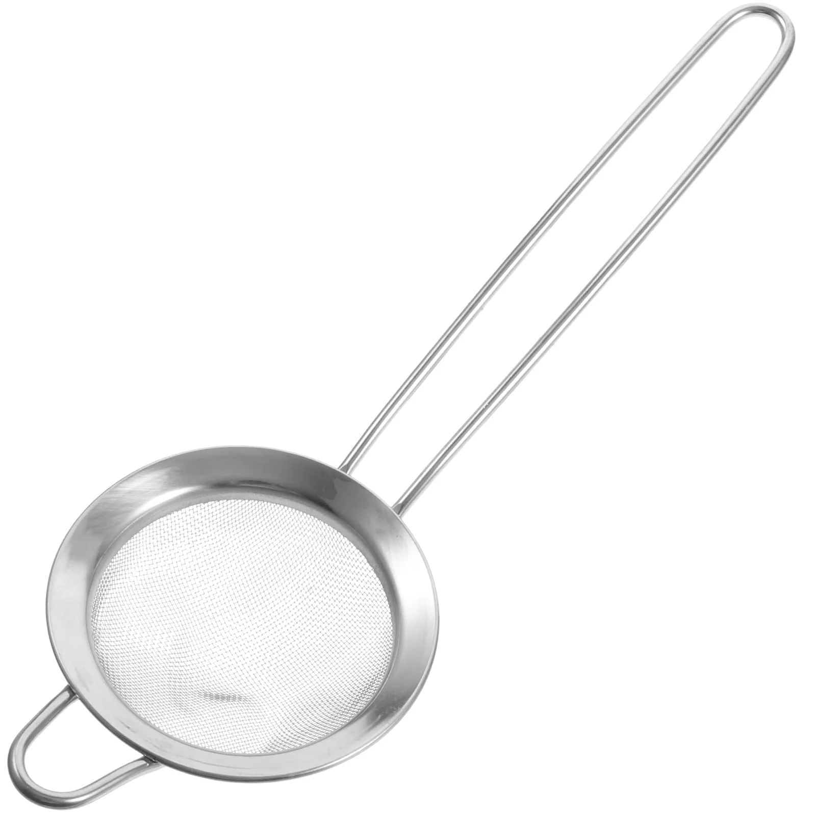 

Filter Stainless Steel Mesh Sieve Strainer for Kitchen Silver Multifunctional Tool