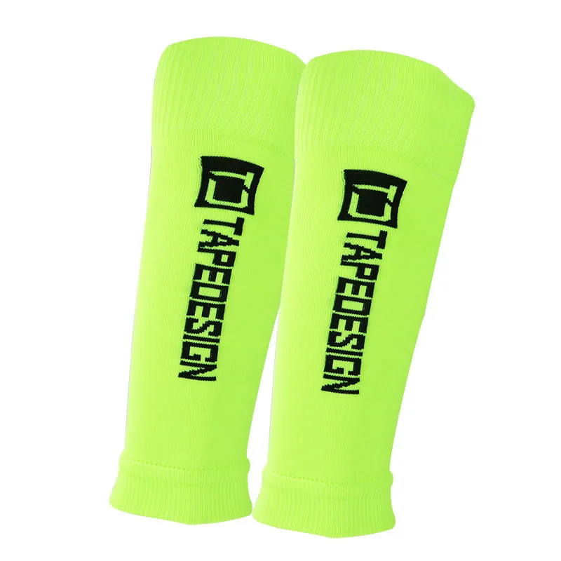 1 Pair Soccer Football Shin Guard Teens Socks Pads Professional Shields Legging Shinguards Sleeves Protective Gear