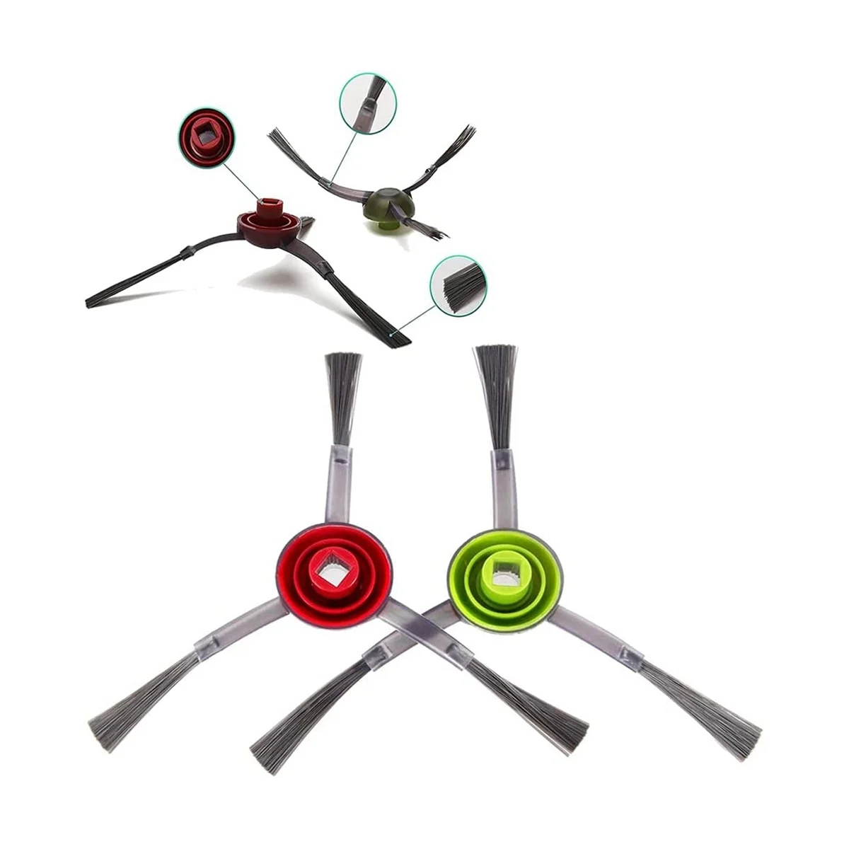 Accessoires de remplacement pour aspirateur robot Deebot OZMO, 900, 905, Chr55, Chr35, brosse latérale principale, filtre HEPA, vadrouille Everths