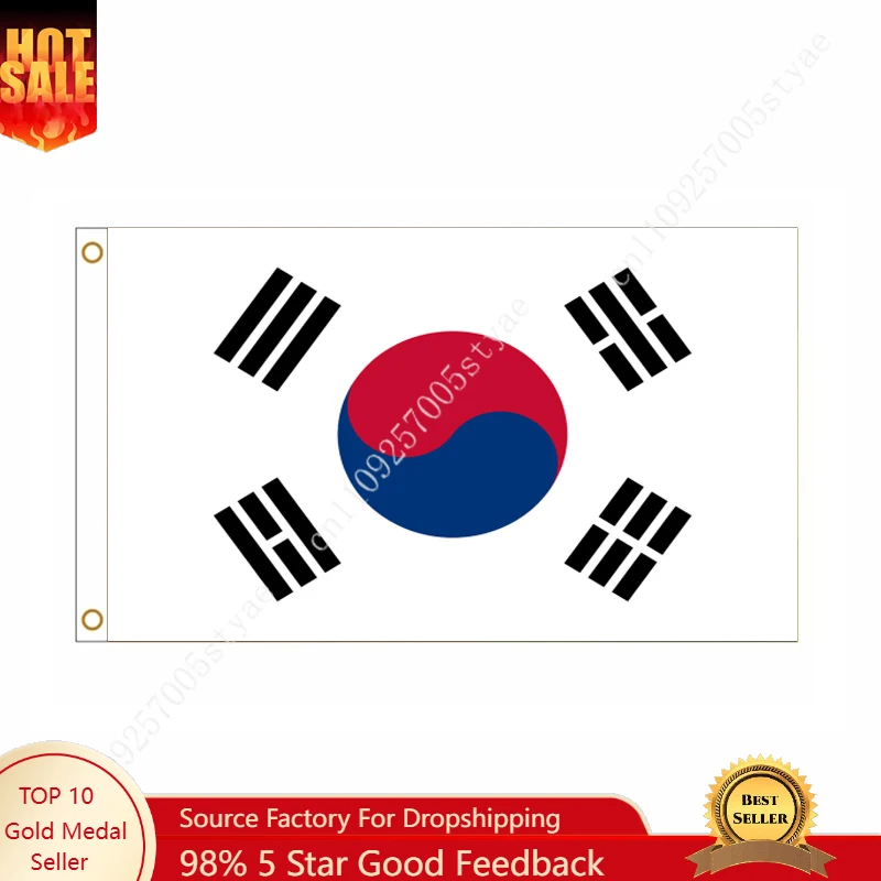 

Korea Flag Korea National Flags Wall decoration Sign Banner Poster For Outdoor indoor 90x150cm Republic of Korea National Flags
