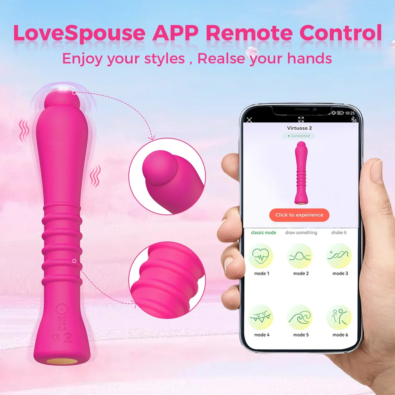 Vibrator Für G-punkt Und Klitoris Mit 10 Vibrationsmodi_voghion.com