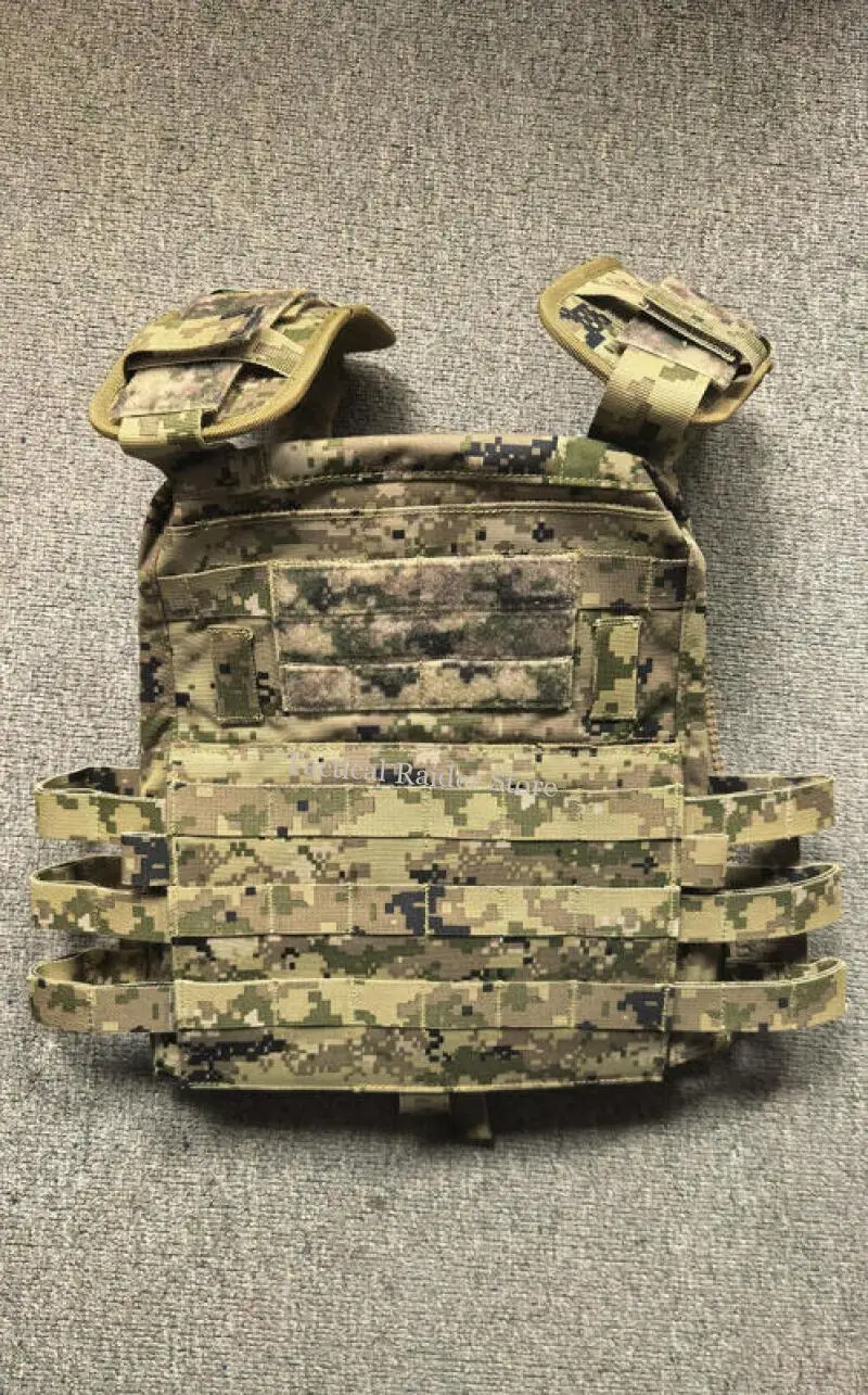 Chaleco táctico AVS camuflaje cinco hojas exterior ligero - imagen 4