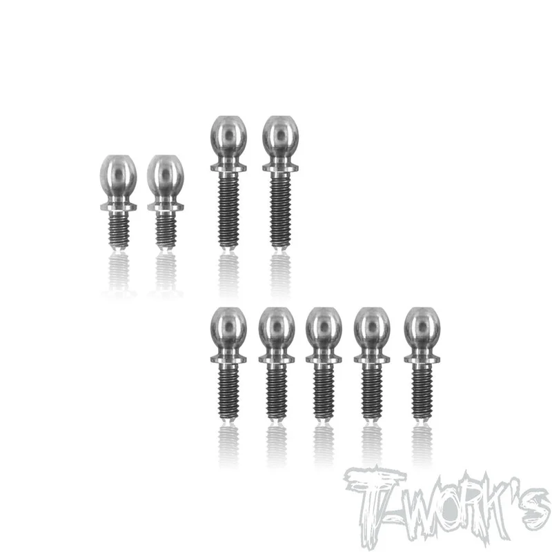 

Original T works TP-114 64 Titanium Ball End set ( For Xray X1 2020 ) Rc part