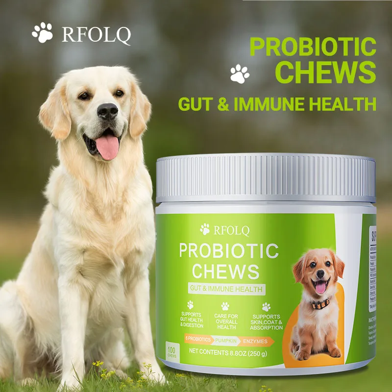 Probiotic for Dogs - Enhance Intestinal Health, Nutritional Supplement, Enhance Immunity, Relieve Itchy Skin of Cats and Dogs