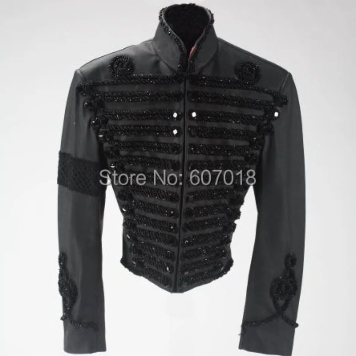 Michael Jackson Custom Black Jacket Punk Style