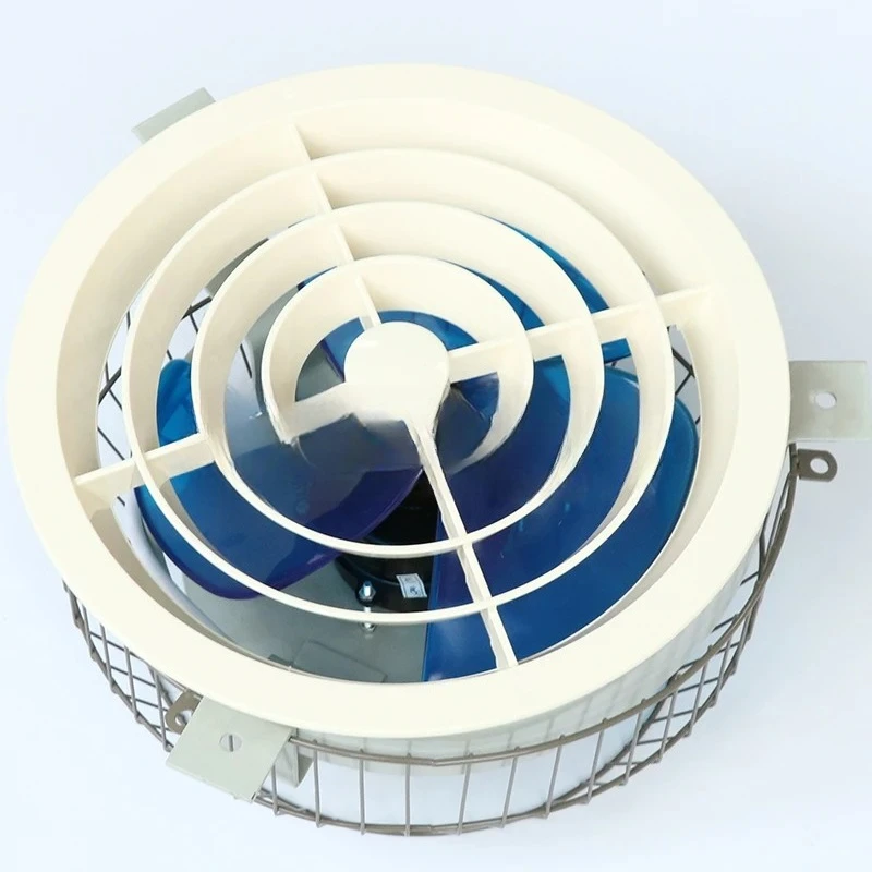 Ventilador de Techo Redondo para Elevador de Carga DTS-250 DT-22, Ventilador de Techo para Vagón de Elevador con Motor Lingnan