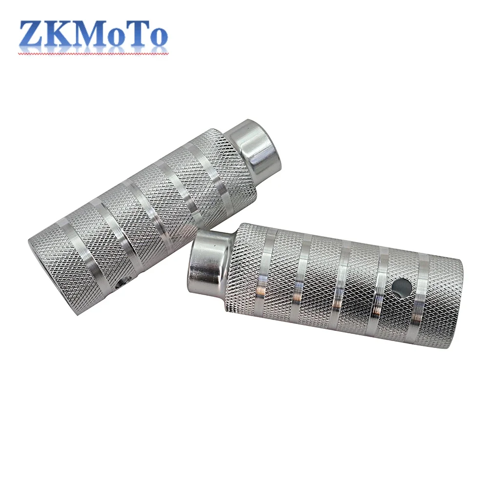 M10 Aluminum Rear Axle Foot Pedal Rest Pedal For Honda Z50 Z50A Z50J Z50R Mini Trail Monkey Mountain Road Bike Universal Parts