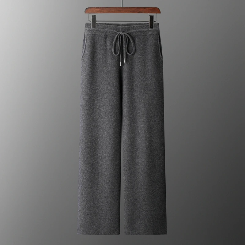 MVLYFLRT мужской вязаный кардиган из мериносовой шерсти с полумолнией, повседневный спортивный костюм, длинные брюки, модные 24592512