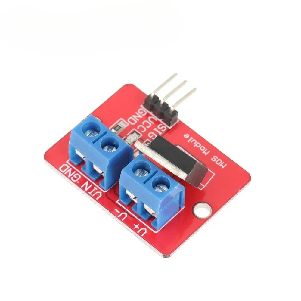 5/10 Uds 0-24V botón Mosfet superior IRF520 módulo controlador MOS para Arduino MCU ARM Raspberry pi