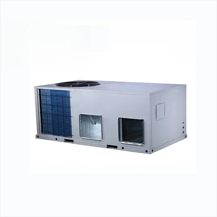 

Commercial AC 5 10 15 25 30 R410a air cooler roof package unit air conditioner with attic ventilation