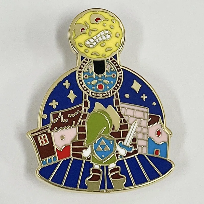 Anime Cool Enamel Pins Cool Character Brooches Clothes Backpack Lapel Badge Fashion Jewelry Accessories For Friends Kids Gift