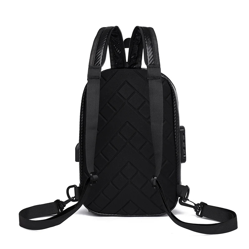 Men\'s Chest Bag New Fashion Trend Men\'s Shoulder Backpack Casual Crossbody Bag Male Street Fashion Brand Personality Youth Bag