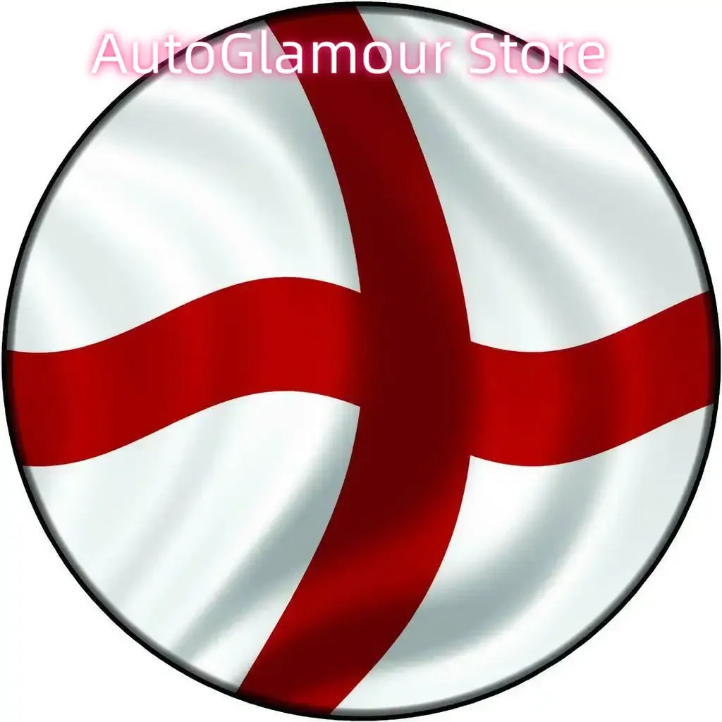 

Trailer & Horsebox Semi Rigid Spare Wheel Cover 13" Tyre ENGLAND Design Printed