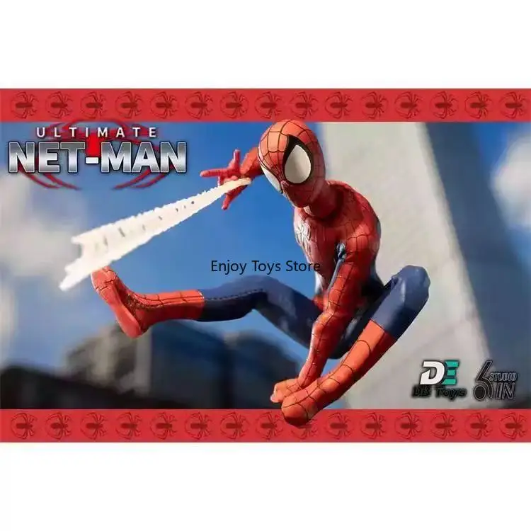 

In Stock Ultimate Webman 1/12 Spider Red Ultimate Black Symbiosis Model Toys Spot