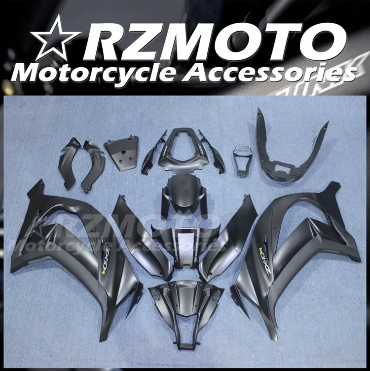 4Gifts New ABS Motorcycle Fairings Kit Fit For KAWASAKI ZX10R 2011 2012 2013 2014 2015 11 12 13 14 15 Bodywork Set Black Matte