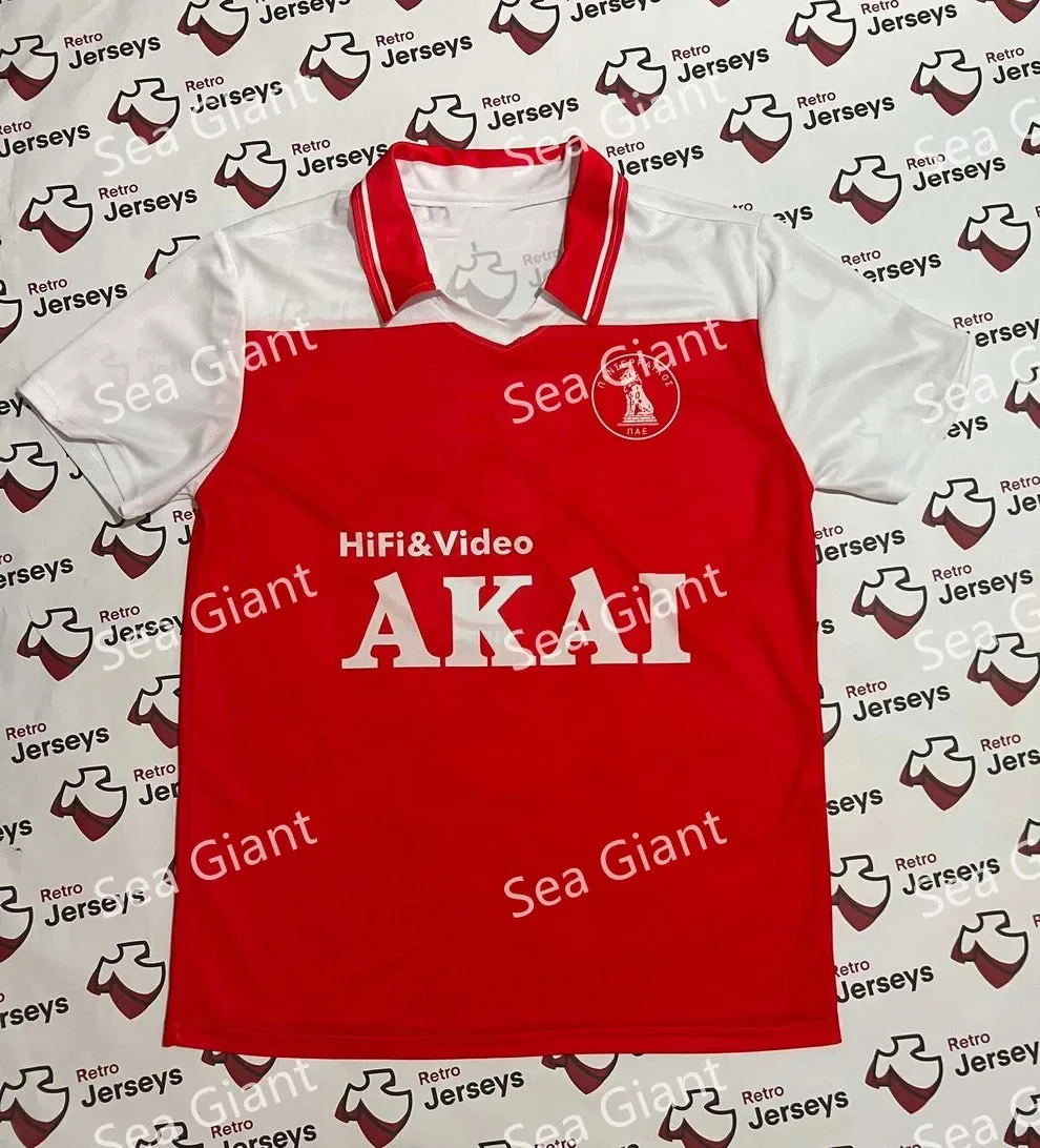 

Sportswear Woman Gym Table Tennis Uniform Women'S Sports Shorts Panathinaikos Away 1994-1995 Retro Jerseys 3D Printed Polo