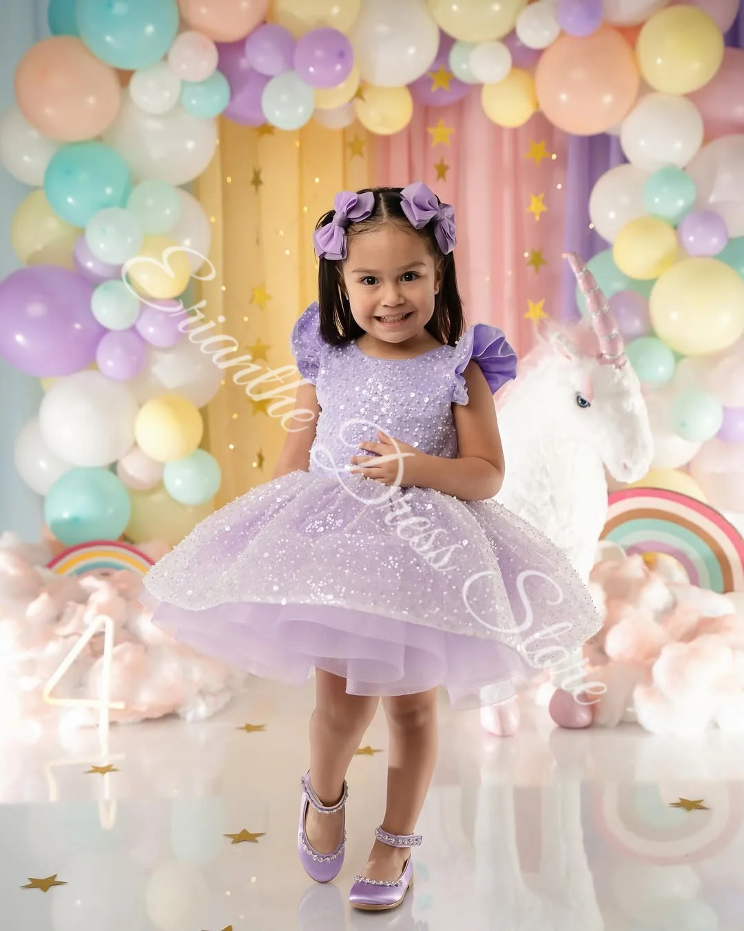 فستان فتاة الزهور لحفلات الزفاف بدون أكمام دانتيل مطرز منتفخ بطول الركبة للأطفال حفلة عيد ميلاد أول مناولة فستاين سهرة/فساتين الحفلات مخصص