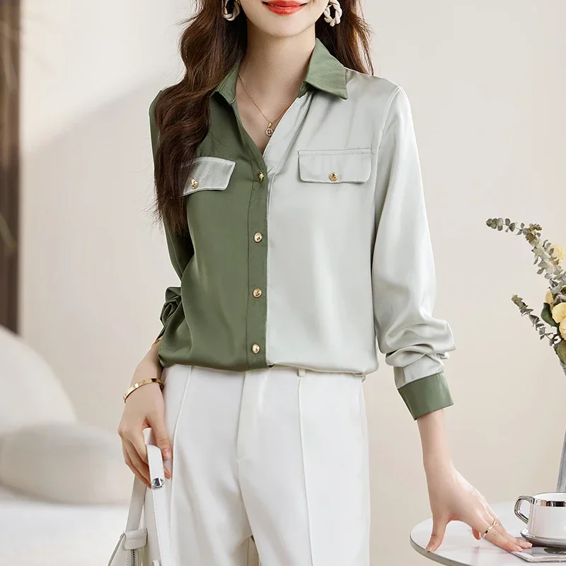 New arrived blouses for women Fashion printed ladies shirts Button-Down Tops