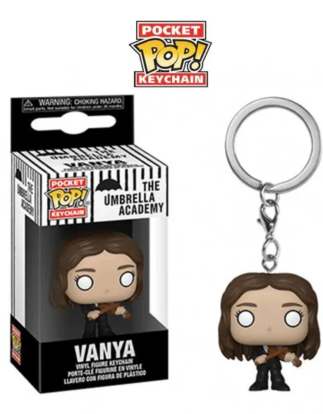 Pocket Pop Vanya The Umbrella Academy Funko keychain