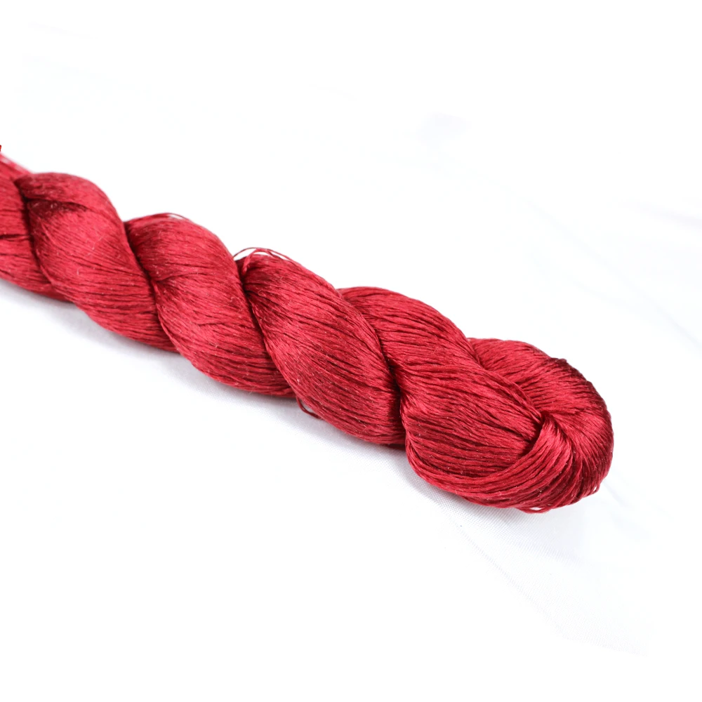 1 pz 100% filo di seta ricamo a mano ricamo punto croce serie arancione 400m seta ricamo thread7 colori puri