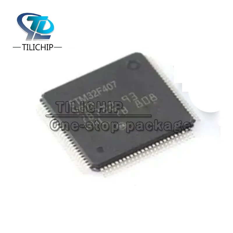 1/5pcs STM32F407VGT6TR LQFP100 Microcontroller single-chip microcomputer chip brand new original