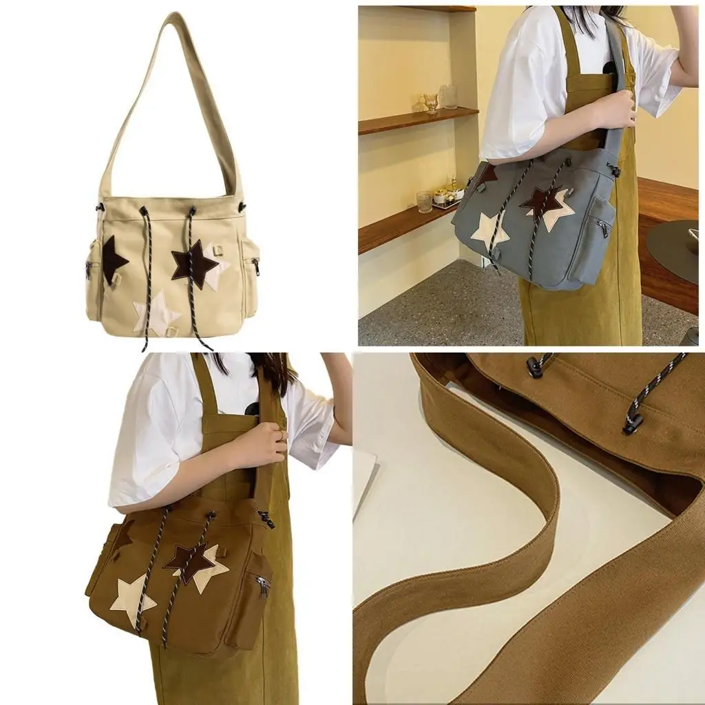 

X90D Crossbody Bag Versatile Vintage Bag Large Capacity Shoulder Bag for Teen Girl
