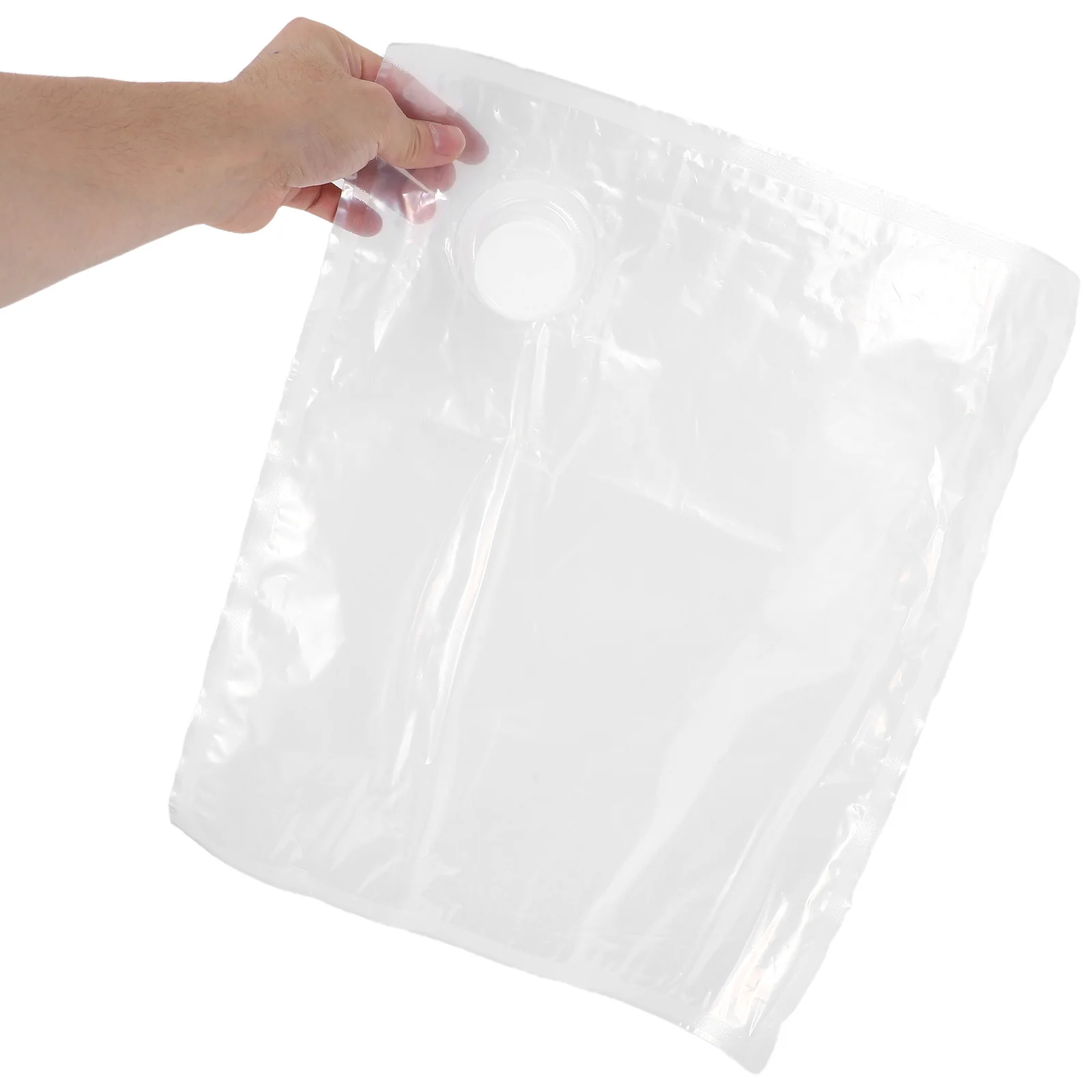 

6Pcs Outdoor Water Storage Bags Food-Grade Leakproof Reusable Portable Drinking Water Pouches for Camping Hiking Backpacking