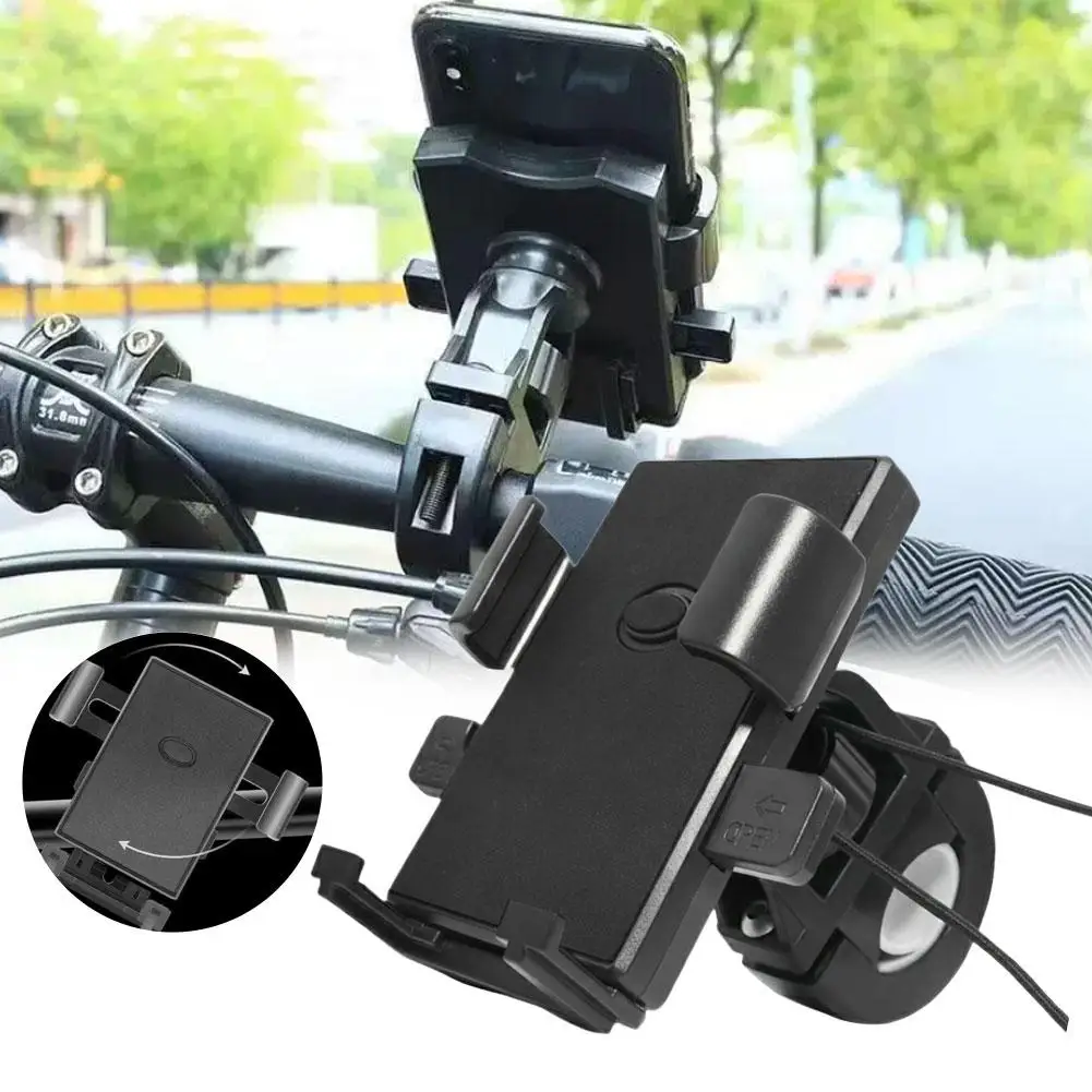 1/2/3Pcs Anti-slip Phone Mount 360° Rotatable Adjustable Bike Phone Mount for Outdoor Cycling, Mountain Bike Accessories
