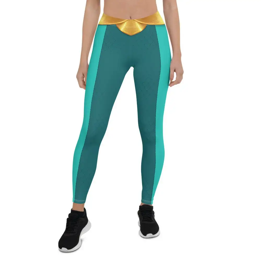 She-Ra and the Princesses of Power Mermista Cosplay Costumes Mermista Pants Leggings Sports Pants Halloween Carnival Yoga Pants