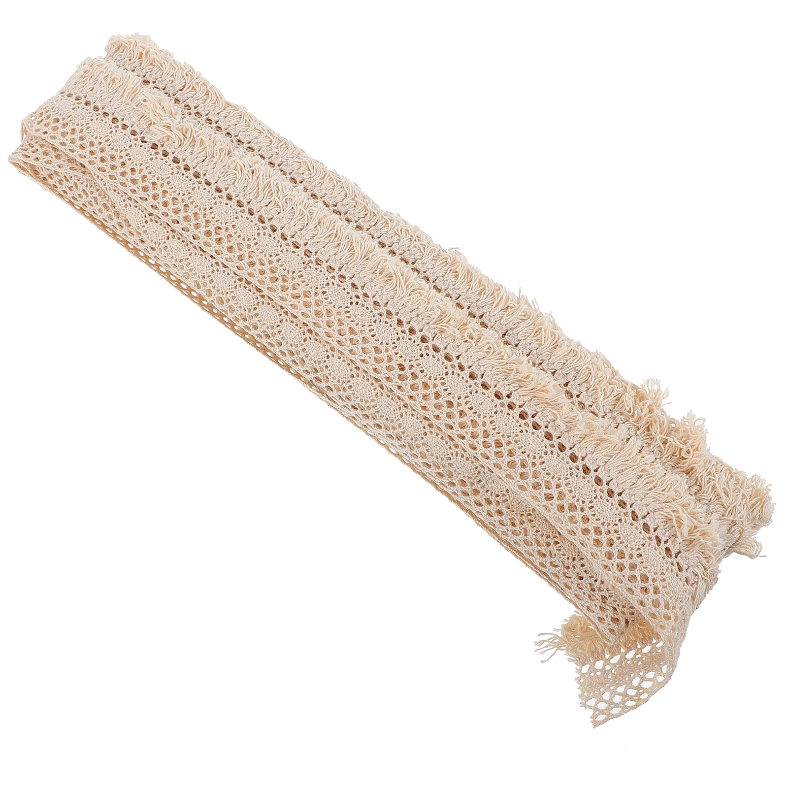 

Cotton Lace Trim Delicate Tassel Fringe Ideal for DIY Sewing Clothing Accessories Wedding Gifts Home Crafts Clothes Fringe Trim