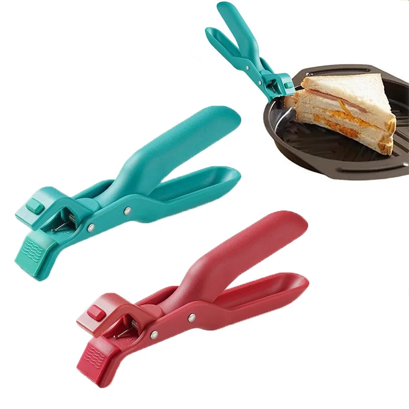

Anti-Scalding Plate Gripper Non-Slip Silicone Tongs For Oven Microwave Cooking Bowl Holder Home Kitchen Serving Bowls Tool