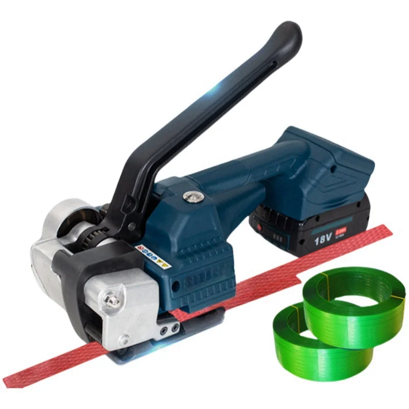 

Multi Function Plastic Hot Melting Electric Battery Strapping Tool Handheld Belt Strapping Machine