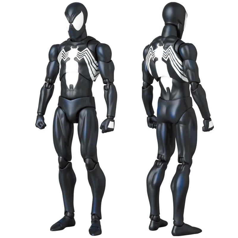 Ct 1/12 Anime The Amazing Spider-man Mafex 147 S.h.figuarts Spider Man Venom Symbiotic Action Figure 6\