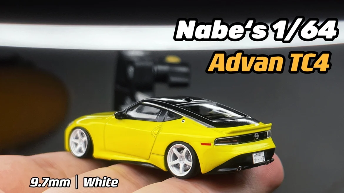 1/64 Nabes X Chika Advan TC4 Modified Wheels 9.7mm Stance