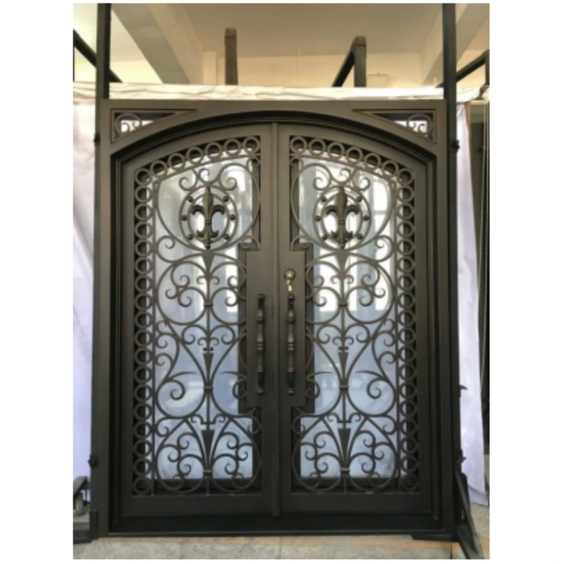 Ferro forjado Front Entry Door, Home Security, Single, Duplo, Entrada principal, Melhor, Bem-vindo, Preço