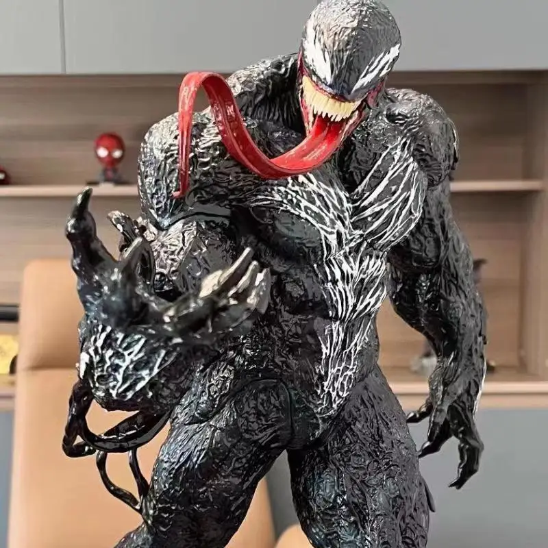 

Venom 30cm Marvel GK Model Ornaments Pvc Statue Animated Character Figure Peripheral Birthday Gift High-quality Model Collection